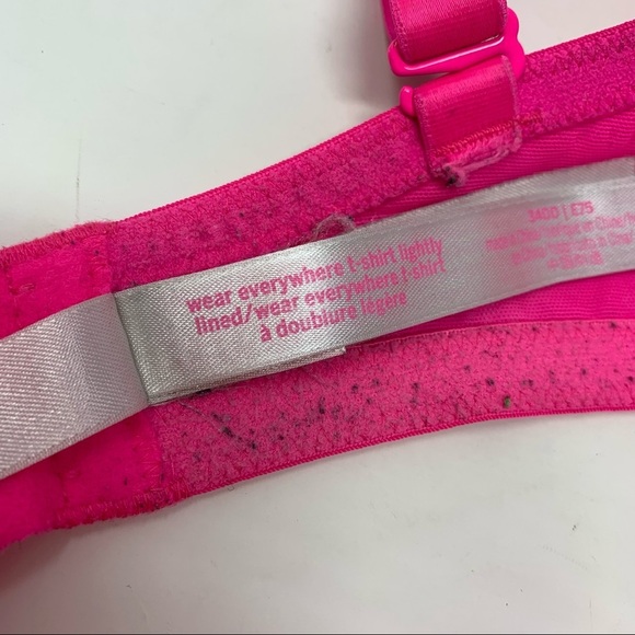 PINK Victoria’s Secret Wear Everywhere T-shirt Lightly Lined Bra - Picture 4 of 5